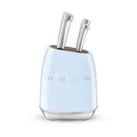 SMEG Bloc6 couteaux Bleu Azur - Années 50