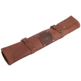 WITLOFT Trousse à couteaux 5 poches Cognac - Buffalo