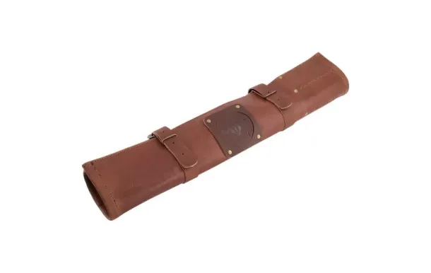 WITLOFT Trousse à couteaux 5 poches Cognac - Buffalo 
