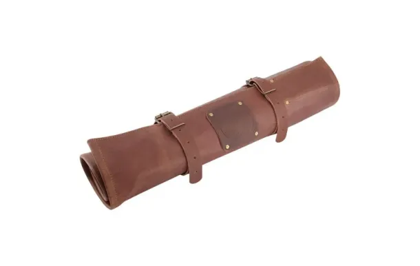 WITLOFT Trousse à couteaux 9 poches Cognac - Buffalo 