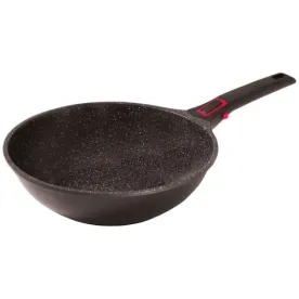 BAUMALU Poêle wok 30 cm -  Granit Pro
