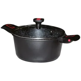 BAUMALU Faitout 26 cm avec couvercle -  Granit Pro