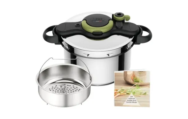 SEB Autocuiseur 7.5 L - Clipso Minut'Easy 4 Saisons 