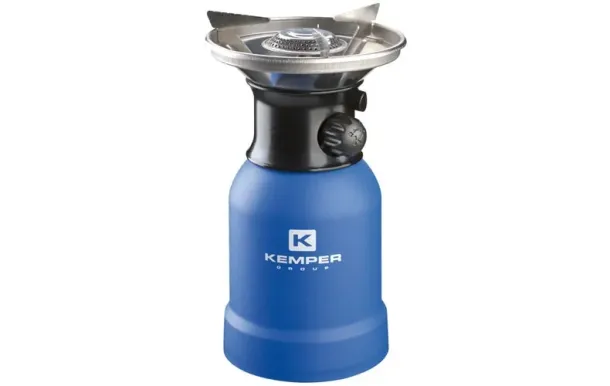 KEMPER Réchaud à gaz avec piezo anti-vent 