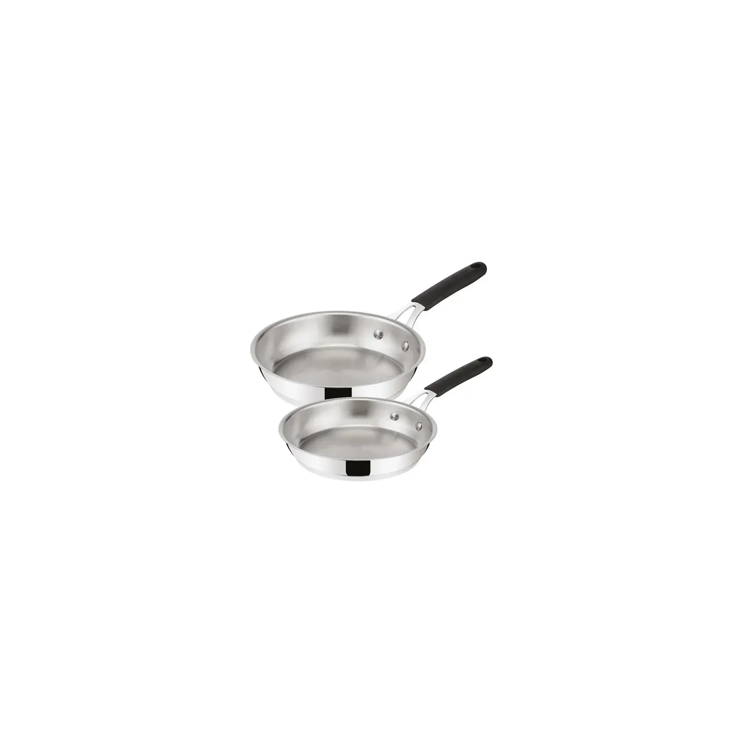 LAGOSTINA Lot 2 poêles 24 et 28 cm - Tempra Inox LAGOSTINA Lot 2 poêles 24 et 28 cm - Tempra Inox
