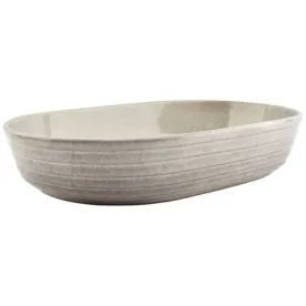 SALT & PEPPER Plat à four ovale 36,5 cm Gris - Bake