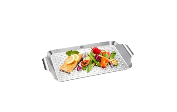GEFU Plat à griller pour barbecue 43 x 25 cm - BBQ 