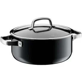 WMF Faitout bas 24 cm Black Edition - Fusiontec Mineral