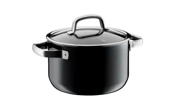 WMF Faitout haut 20 cm Black Edition - Fusiontec Mineral 