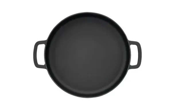 COMBEKK Poêle double anse 28 cm Noir - Sous-Chef 