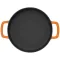 COMBEKK Poêle double anse 24 cm Orange - Sous-Chef 