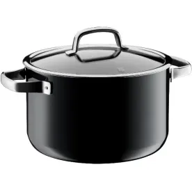 WMF Faitout haut 24 cm Black Edition - Fusiontec Mineral