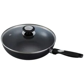 BEKA Poêle wok 28 cm avec couvercle - Pro Induc