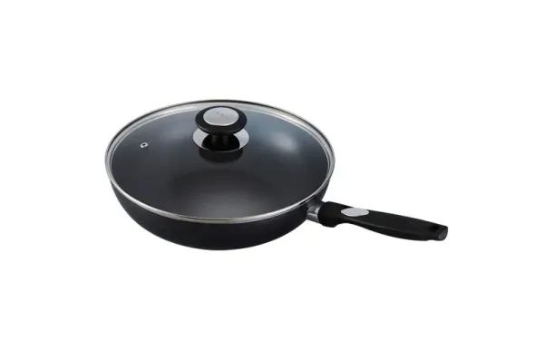 BEKA Poêle wok 28 cm avec couvercle - Pro Induc 
