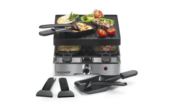NATURAMIX Raclette / Gril 4 personnes - RAC.INDUS-4 