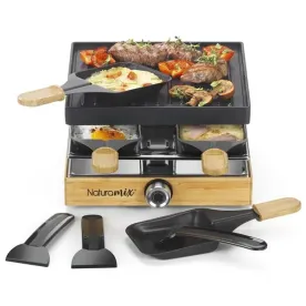 NATURAMIX Raclette Grill 4 personnes - RACWOOD4