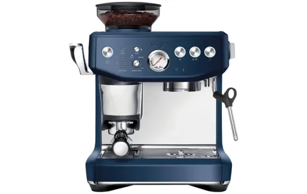 SAGE Machine à expresso Bleu Prune - The Barista Express Impress -SES876DBL4EEU1 