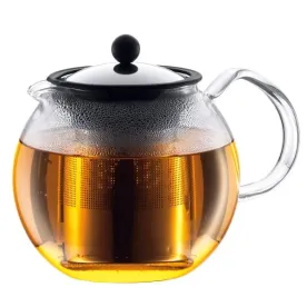 BODUM Théière 1.5 L en verre avec filtre inox - Assam