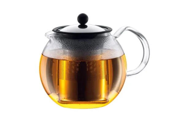 BODUM Théière 1.5 L en verre avec filtre inox - Assam 