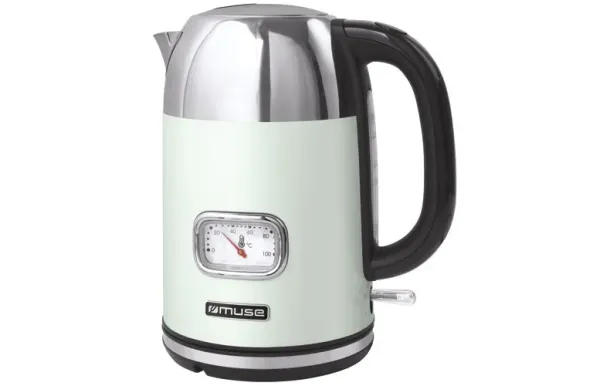 MUSE Bouilloire 1.7 L Vert d'eau & Inox - Collection of Inspiration - MS020AG 