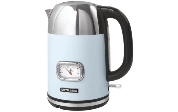 MUSE PEM Bouilloire 1.7 L Bleu Pastel & Inox - Collection of Inspiration - MS020VB 