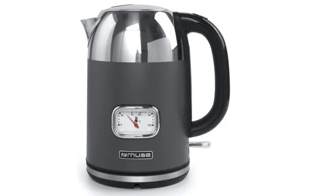 MUSE Bouilloire 1.7 L Gris & Inox - Collection of Inspiration - MS020DG 