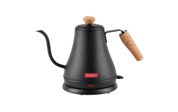 BODUM Bouilloire 0.8 L Noire - Gooseneck 