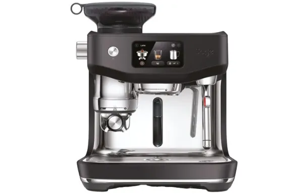 SAGE Machine expresso avec broyeur Inox Noir - Oracle Jet - SES985BTR4EEU1 