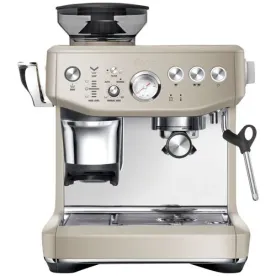 SAGE Machine à expresso Nougat - The Barista Express Impress - SES876ALM4EEU1