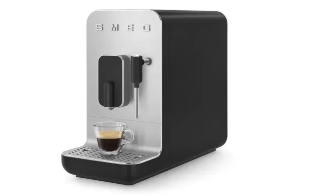SMEG Expresso automatique avec broyeur Noir - Années 50 - BCC12BLMEU 
