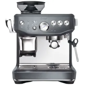SAGE Machine à expresso Inox Noir - The Barista Express Impress - SES876BST4EEU1