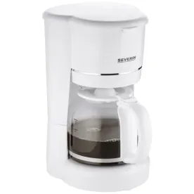SEVERIN Cafetière filtre 10 tasses Blanche - 4323