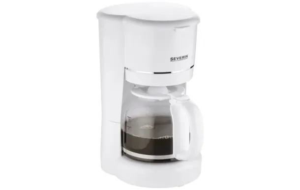 SEVERIN Cafetière filtre 10 tasses Blanche - 4323 