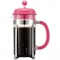 BODUM Cafetière à piston 8 Tasses Rose - Caffettiera Colors  BODUM Cafetière à piston 8 Tasses Rose - Caffettiera Colors