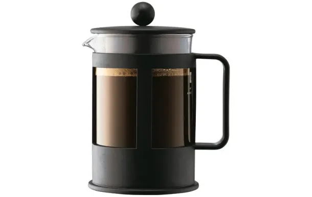 BODUM Cafetière à piston 4 Tasses Noire - Kenya 