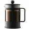 BODUM Cafetière à piston 4 Tasses Noire - Kenya 