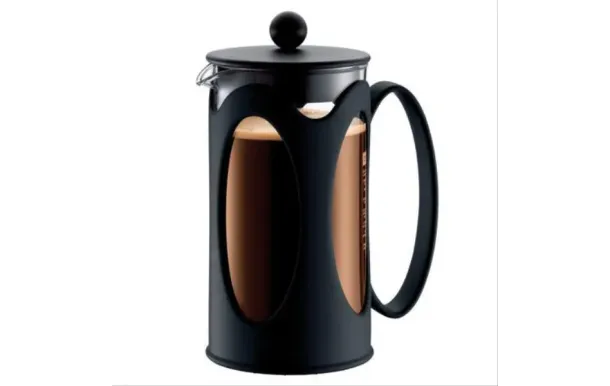 BODUM Cafetière à piston 3 tasses Noire - Kenya 