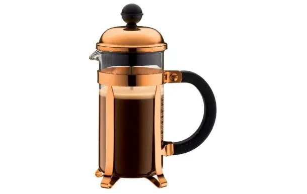 BODUM Cafetière à piston 3 Tasses Cuivrée - Chambord 