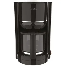 TERRAILLON Cafetière filtre 10/15 tasses Noire - Diamant - 15388