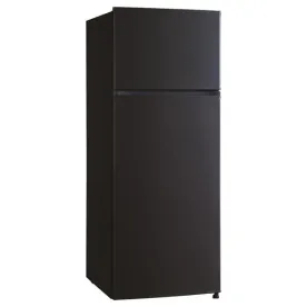 GLEM Réfrigérateur 2 portes 204 litres noir - GRF2103BK