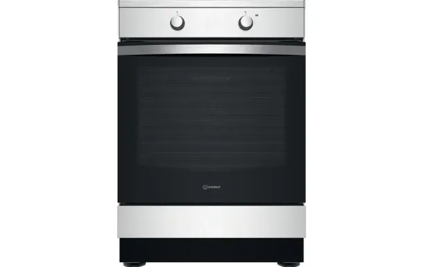 INDESIT Cuisinière induction IS67IQ5KCX/E 