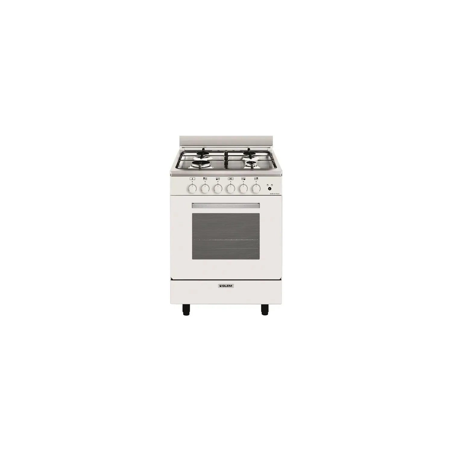 Glem Alpha GA660CVMWH Cuisinière - vue 2
