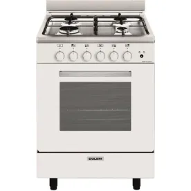 GLEM Cuisinière mixte GA660CVMWH 