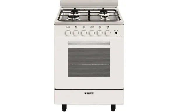 GLEM Cuisinière mixte GA660CVMWH 