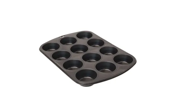 DE BUYER Plaque 12 muffins antiadhésif 