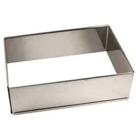 LARES CADRE PATISSERIE RC 46X32 H7.5CM*INOX *