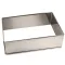 LARES CADRE PATISSERIE RC 46X32 H7.5CM*INOX * 