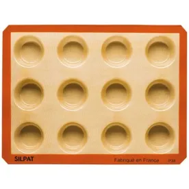 SILPAT Moule 12 muffins 40 x 30 cm - Origine