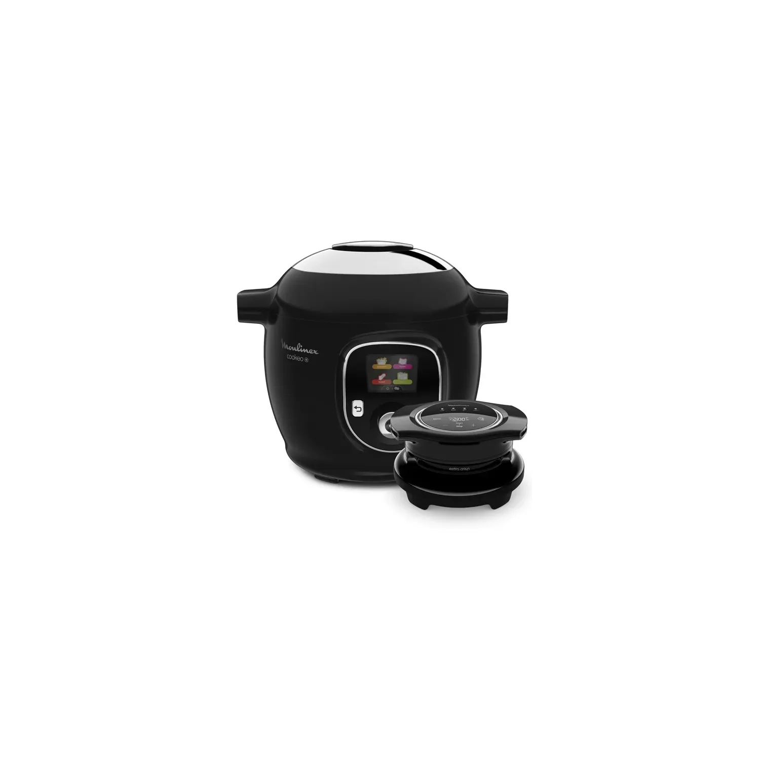 Moulinex cookeo multicuiseur 180 recettes + extra crisp - vue 2