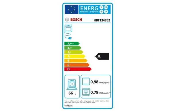 BOSCH Four EcoClean HBF134EB2 